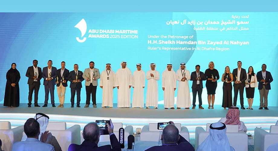 الفائزون بجوائز أبوظبي البحرية 2025 يرتقون بمعايير قطاع المراسي إلى آفاق غير مسبوقة