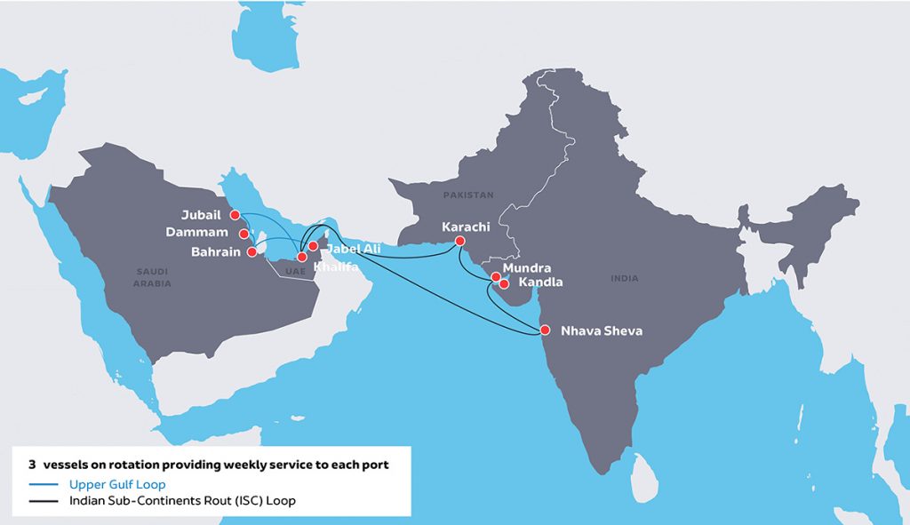 Abu Dhabi Ports Launches “SAFEEN FEEDERS” Shipping Service in Response to Growing Regional and Global Trade