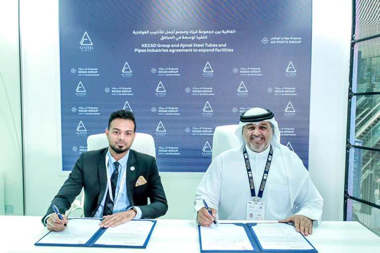 AJ-Steel-Sign-Agreement-with-KEZAD-Group