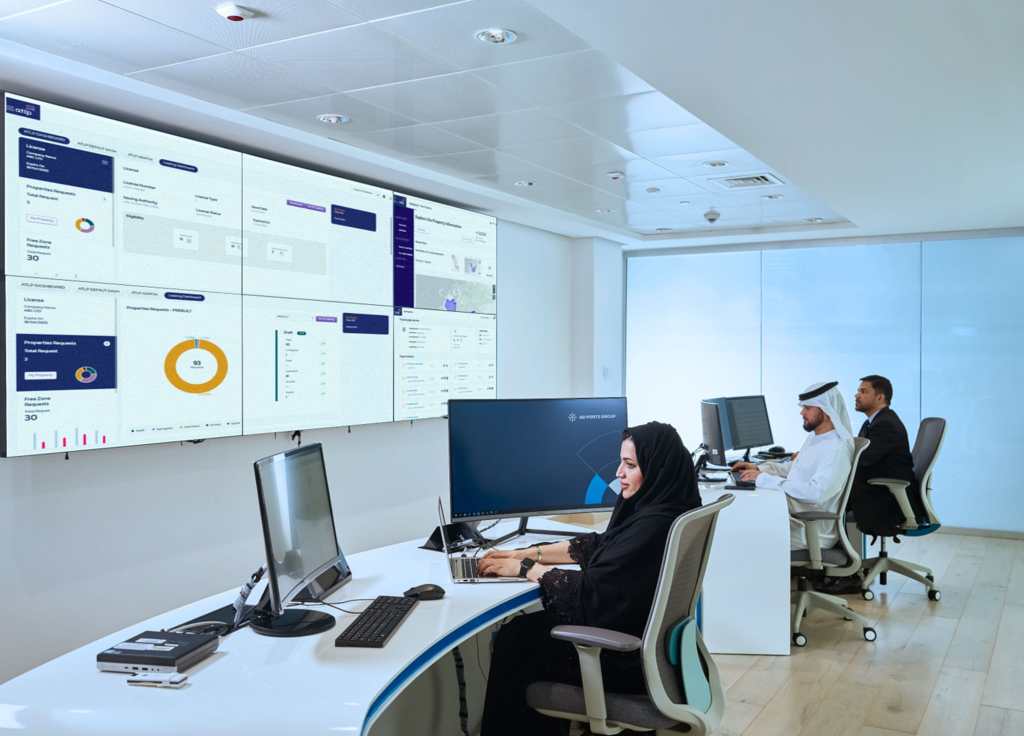 مبادرات قطاع المدن الاقتصادية والمناطق الحرة والقطاع الرقمي التابعان لمجموعة موانئ أبوظبي لتعزيز تجربة المتعاملين
