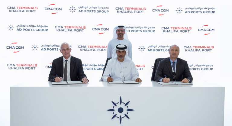 AD-Ports-Group-CMA-CGM-Group-Sign-MoU