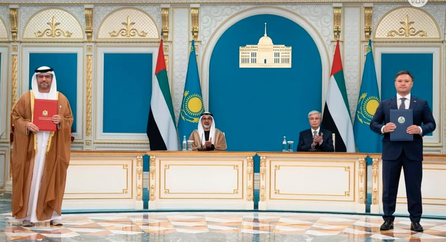 AD Ports Group Moves to Expand Presence in Kazakhstan with Plans to Develop a Multipurpose Terminal, Expand Fleet in the Caspian Sea Region and Explore Joint Trade Activities