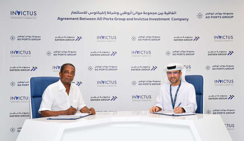 AD Ports Group’s SAFEEN Feeders and Invictus Investment Sign Strategic Agreement to Own and Operate Five Dry-Bulk Vessels Under a Long-Term Contract
