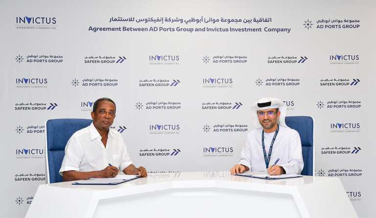 AD-Ports-Groups-SAFEEN-Feeders-and-Invictus-Investment-Sign-Strategic-Agreement