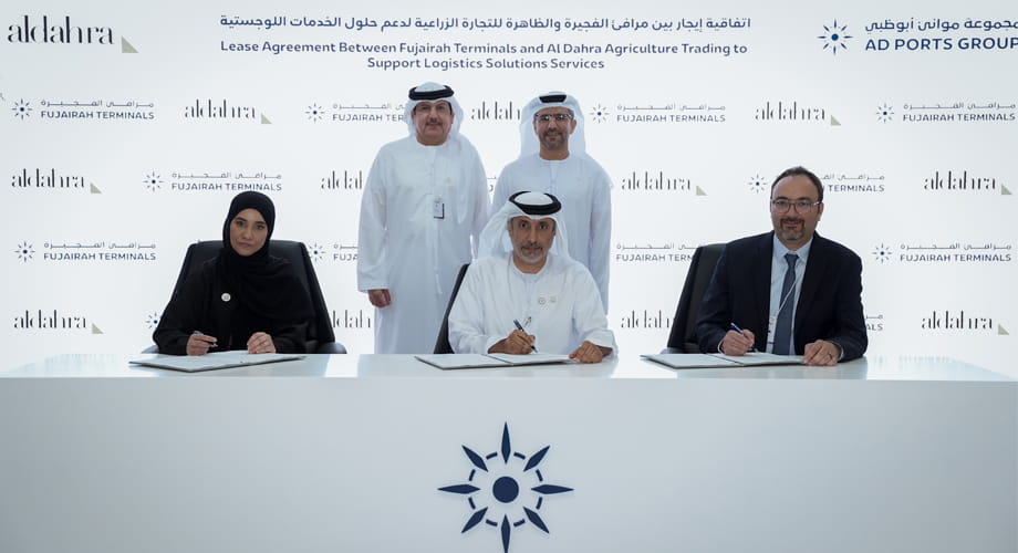 Fujairah Terminals Signs Strategic Land Lease Agreements with Fujairah International Airport, Fujairah Free Zone Authority and Al Dahra Agriculture Trading
