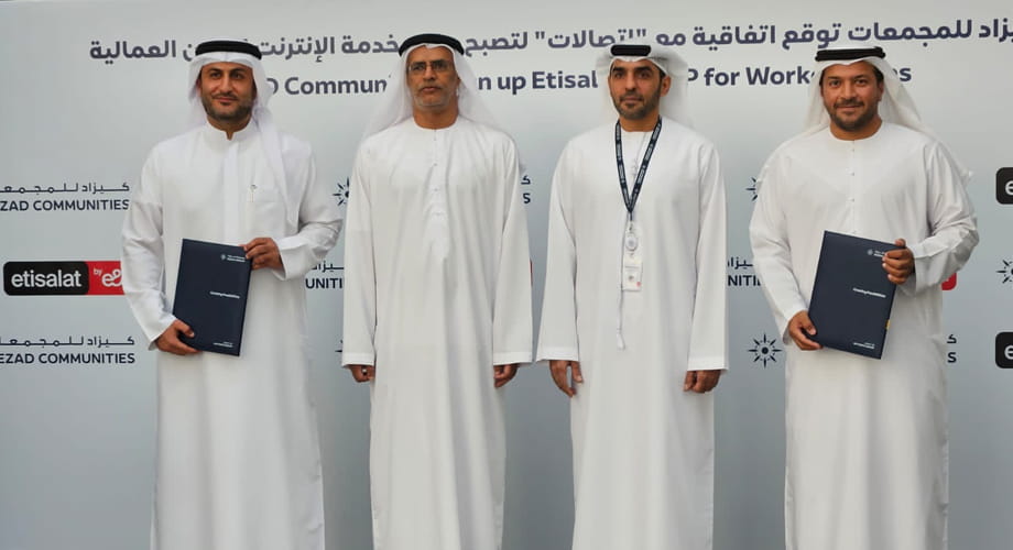 KEZAD Group Enters a Strategic Agreement with etisalat by e& to Upgrade Digital Landscape of Razeen City