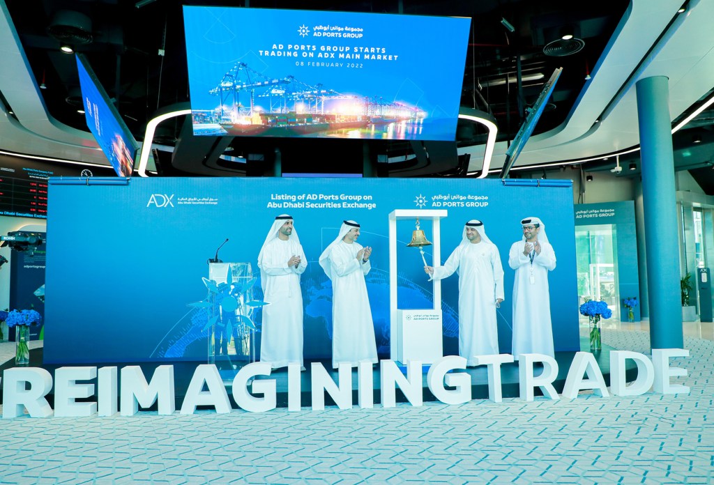AD Ports Group Celebrates ADX Listing with Bell Ringing Ceremony