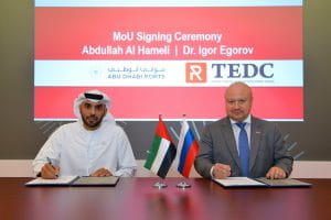 Russian Trade and Economic Development Council sign MoU with Abu Dhabi Ports to strengthen commercial ties