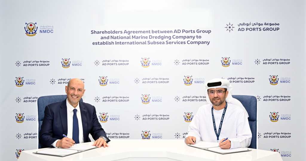 AD Ports Group and National Marine Dredging Group to Establish SAFEEN Surveys and Subsea Services