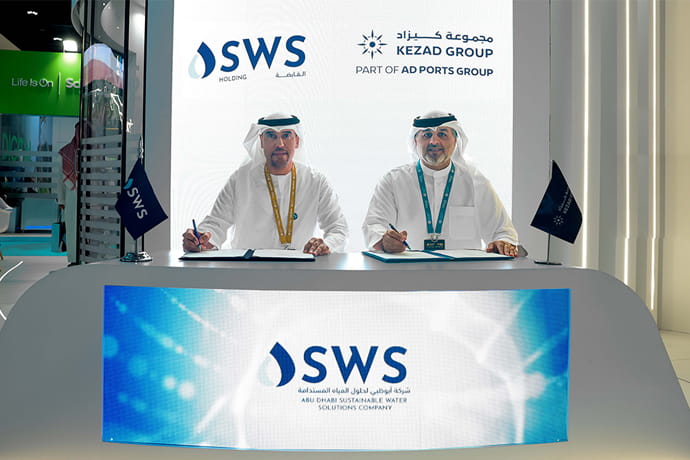 KEZAD Group and SWS Holding Agree to Collaborate on Polished Water Processing and Distribution