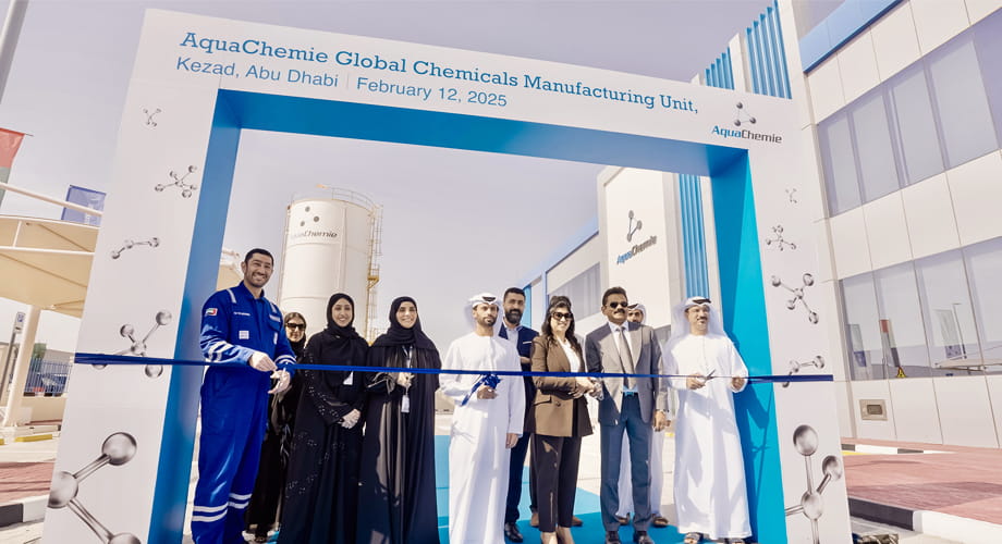 AquaChemie Global Chemicals Opens AED 90M Advanced Chemical Facility in KEZAD