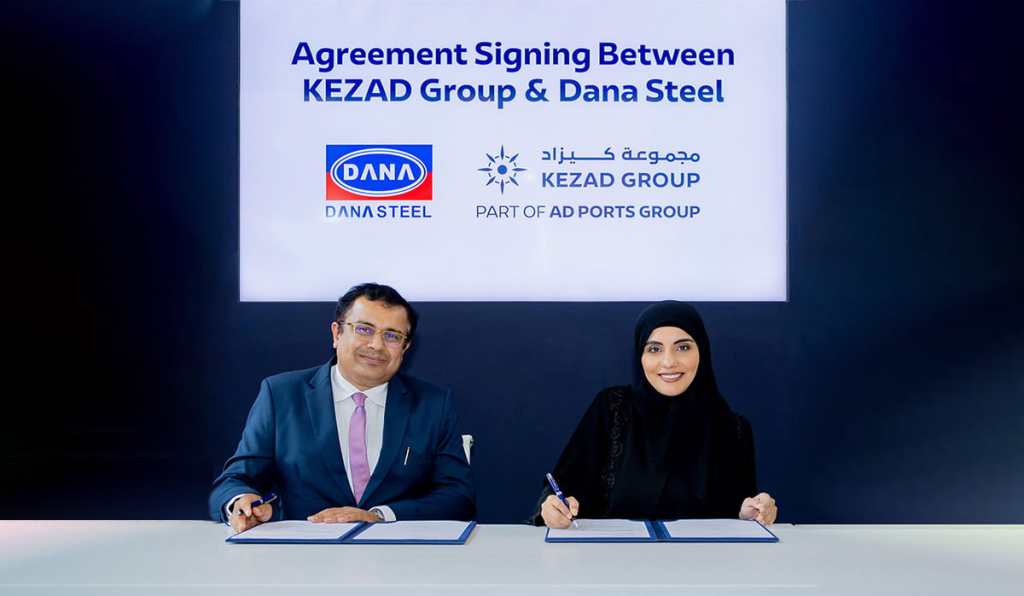 KEZAD Group Advances Support for Abu Dhabi Industrial Strategy with 500,000 Metric Tonnes Dana Steel Project