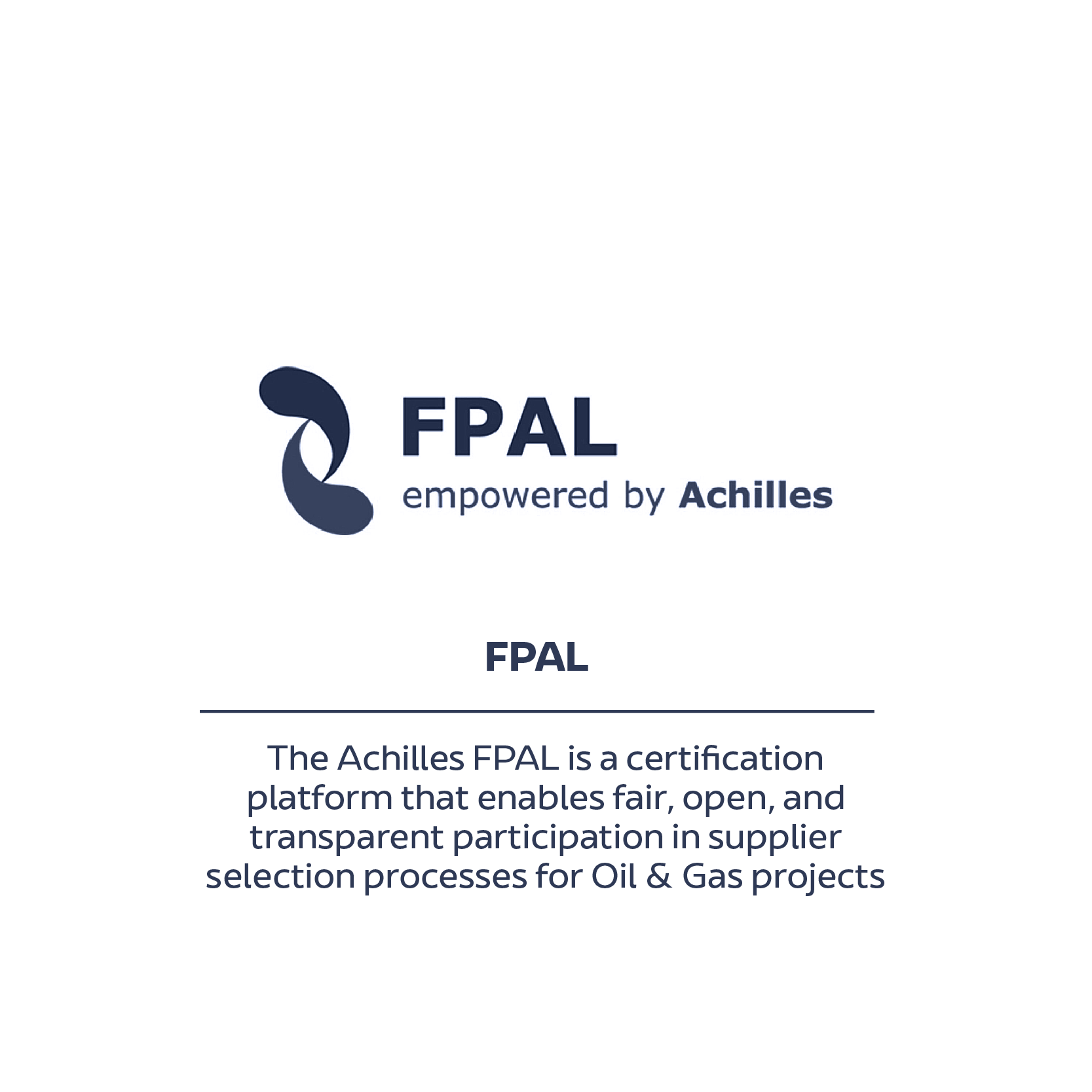 Accreditation FPAL
