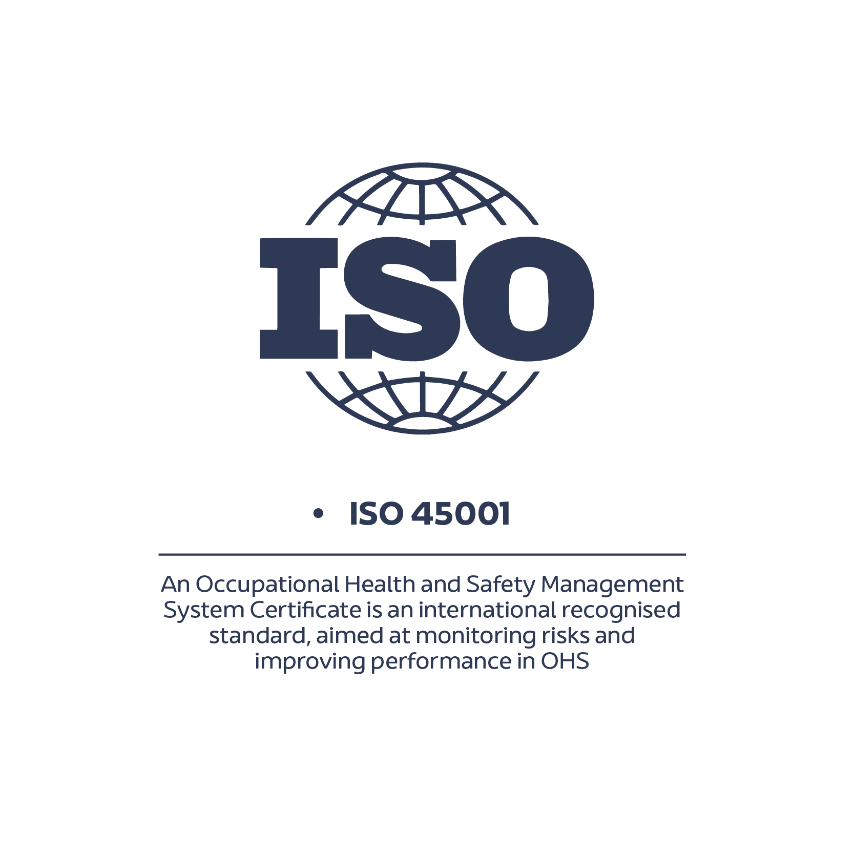 Accreditation ISO 45001