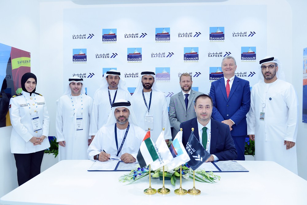 SAFEEN signing ceremony at SEATRADE