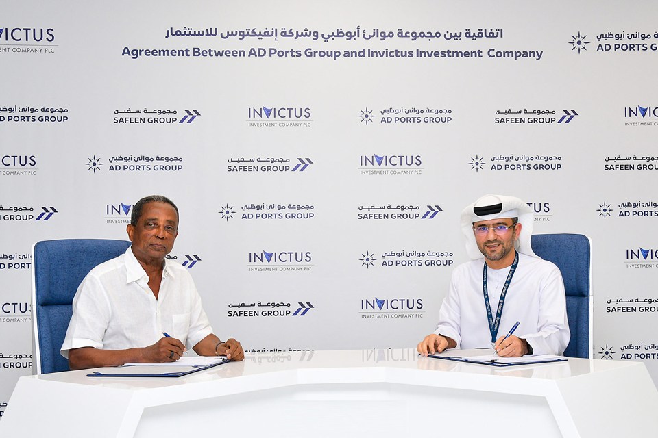 AD Ports Group s SAFEEN Feeders and Invictus Investment Sign Strategic Agreement to Own and Operate Five Dry-Bulk Vessels Under a Long-Term Contract