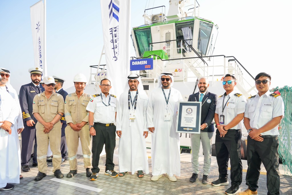 SAFEEN Group Achieves Guinness World Record™️ for Most Powerful Electric Tugboat